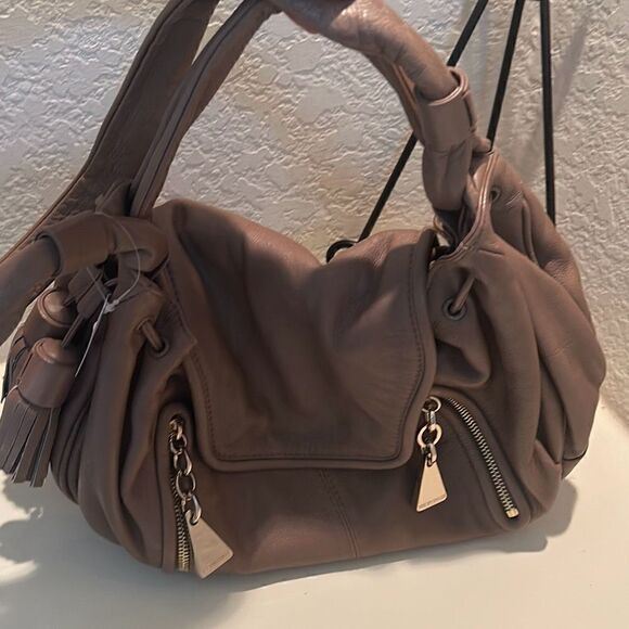 See By Chloe Large Shoulder Bag Dark Brown Soft Leather Multipocketed Carryall - Picture 16 of 16